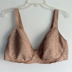 Soma Bra Size 38DDD Enticing Lift Balconet Beige Blush Lace Unlined
